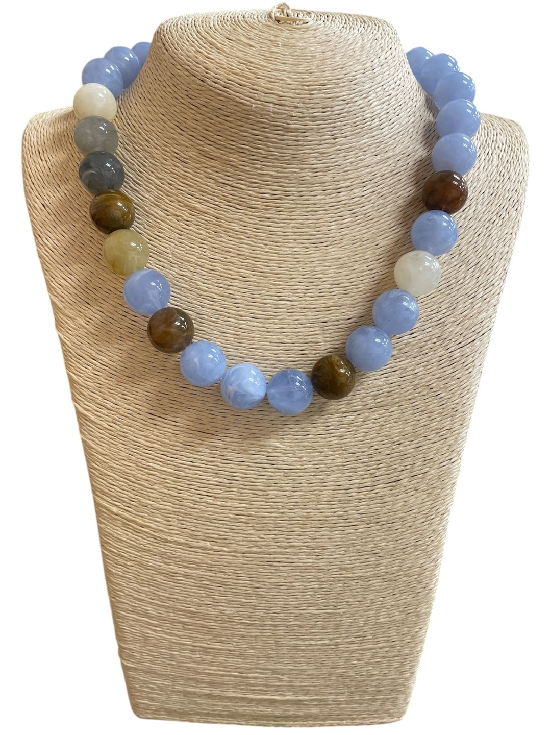 Acrylic Beaded Short Necklace