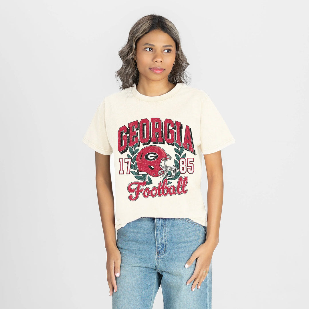 GEORGIA BULLDOGS RAISED ON VICTORY CLASSIC FIT TEE