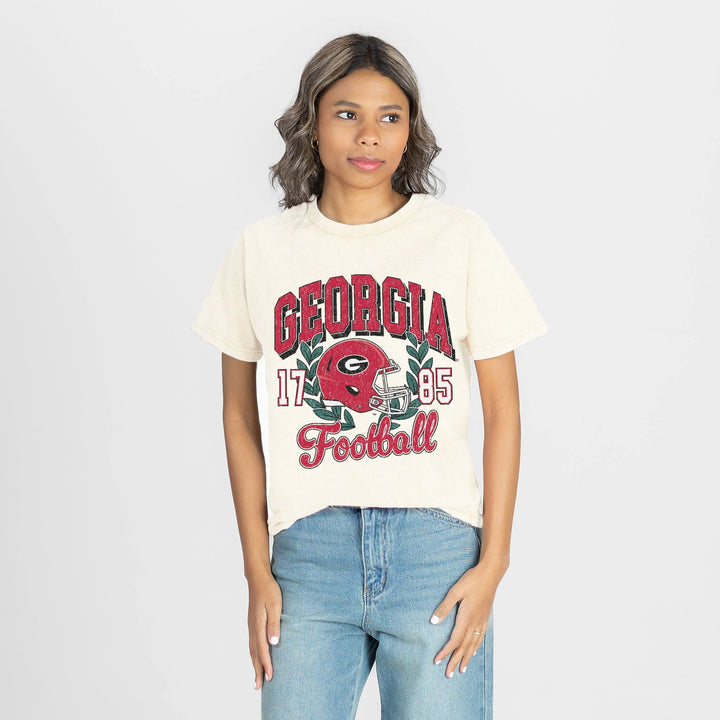 GEORGIA BULLDOGS RAISED ON VICTORY CLASSIC FIT TEE