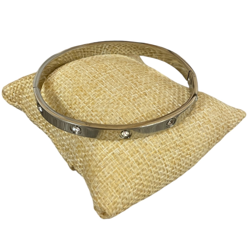 STAINLESS STEEL RHINESTONE BRACELET