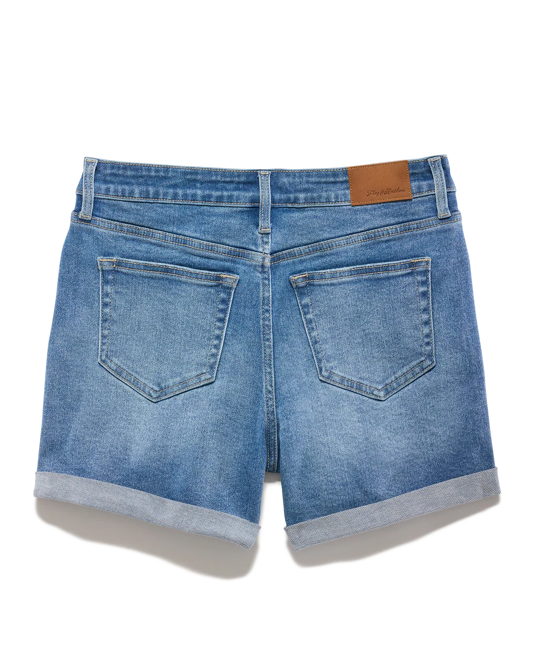 SHELBY CUFFED DENIM SHORT - 4.5" INSEAM