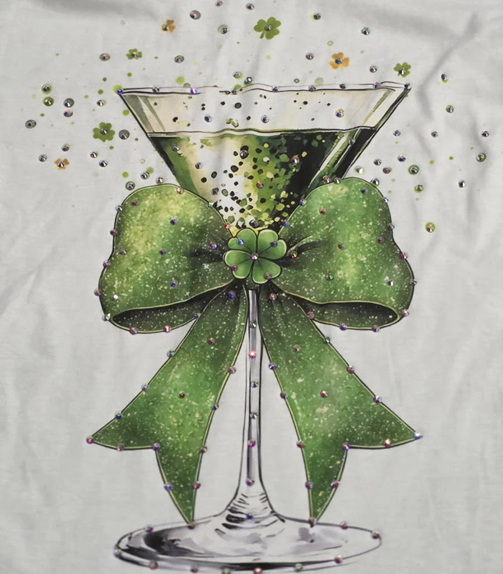 Shamrock Martini Tee