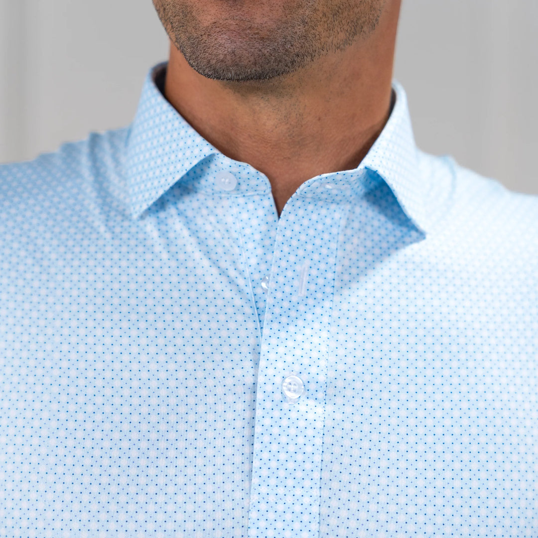 Ocean Blue Polo