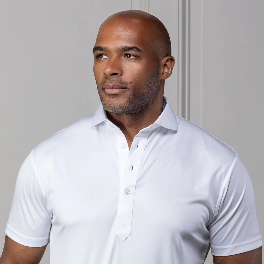 Lightweight White Polo