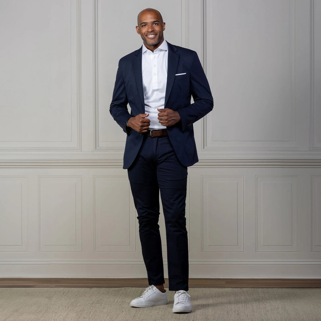 Lightweight White Polo