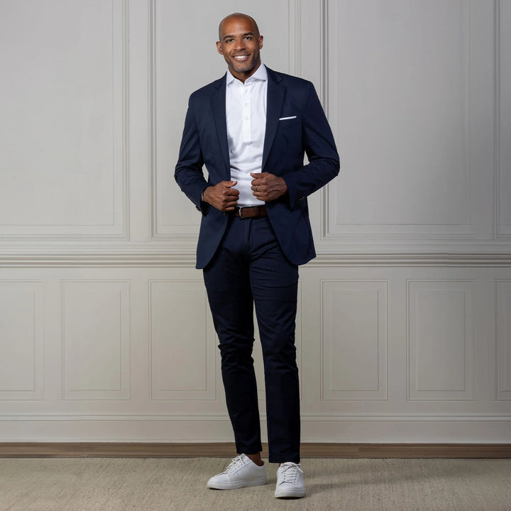 Lightweight White Polo