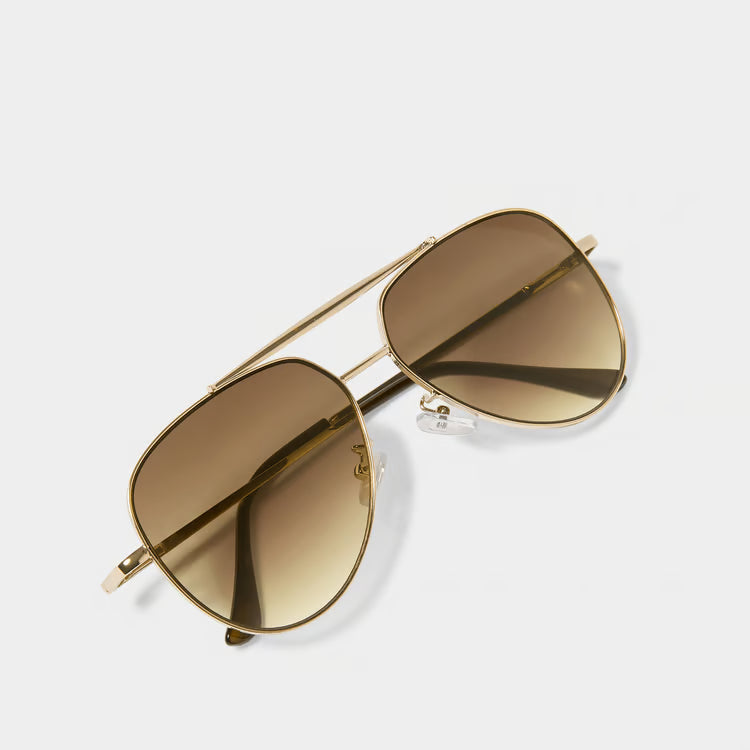 BALI SUNGLASSES | Gold Metal