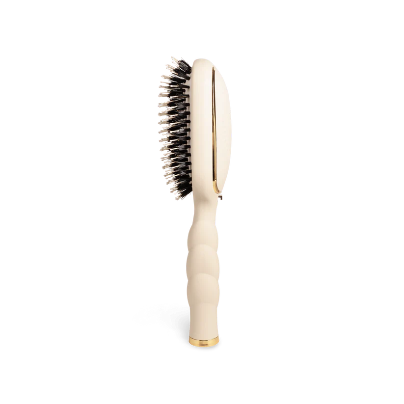 Boar Bristle Brush- Tan