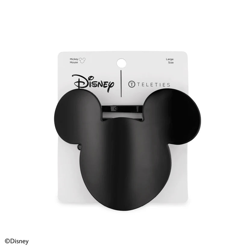 Mickey Mouse Shaped Large Flat Hair Clip