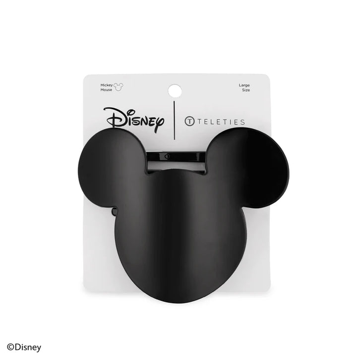 Mickey Mouse Shaped Large Flat Hair Clip