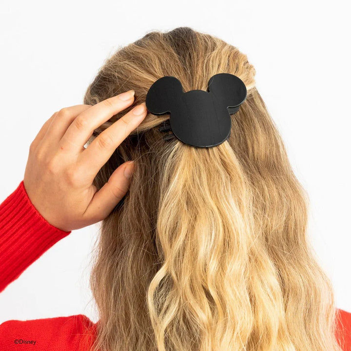 Mickey Mouse Shaped Small Flat Hair Clip