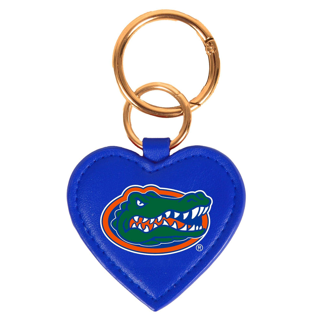 Florida Gators Heart Bag Charm/ Key Ring