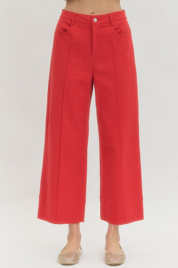 Entro Red Pants