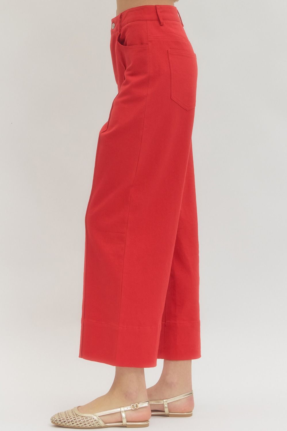 Entro Red Pants