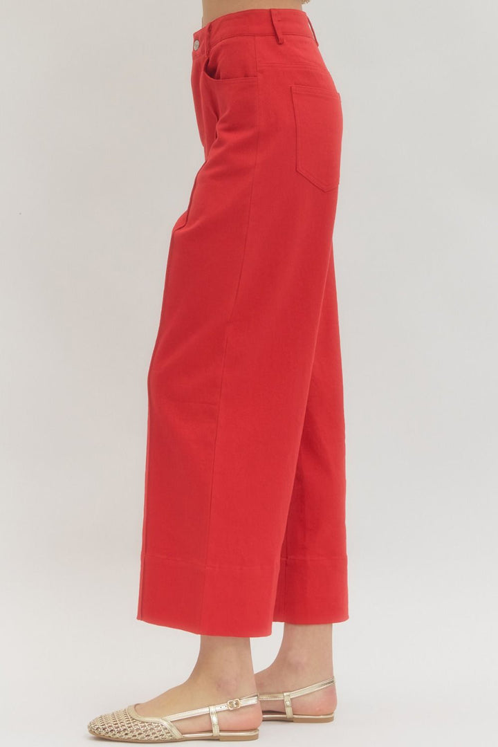 Entro Red Pants