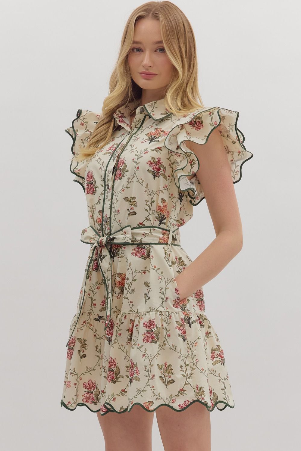 Flutter Mini Dress