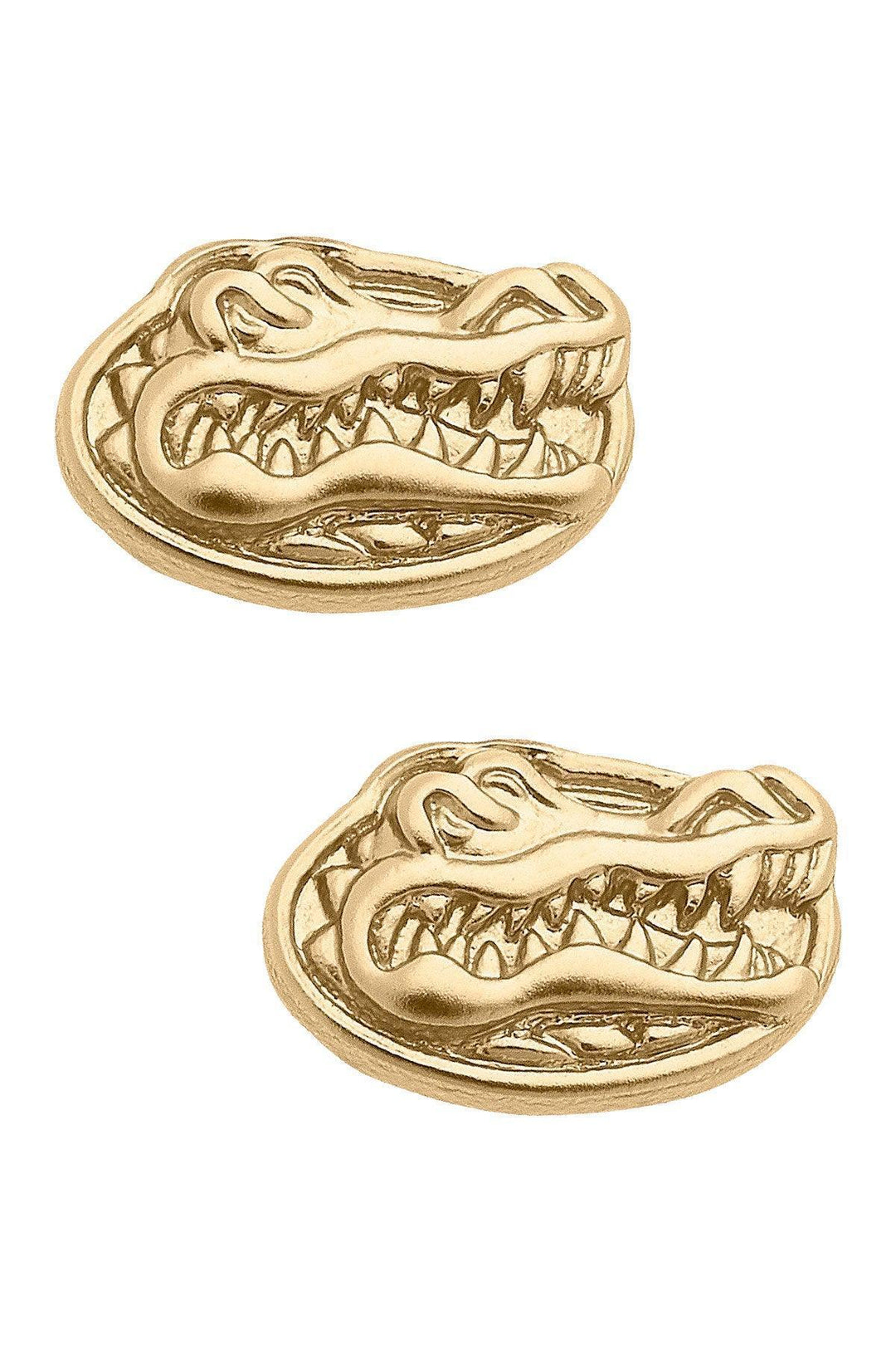Florida Gators 24K Gold Plated Stud Earrings