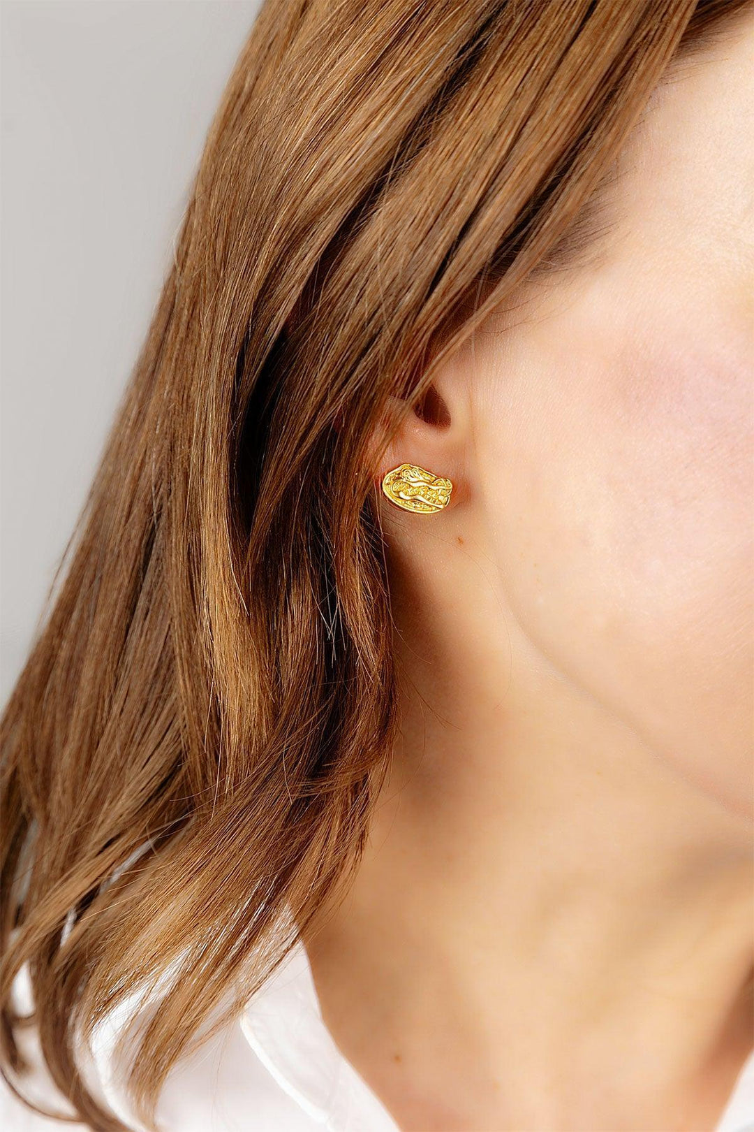 Florida Gators 24K Gold Plated Stud Earrings