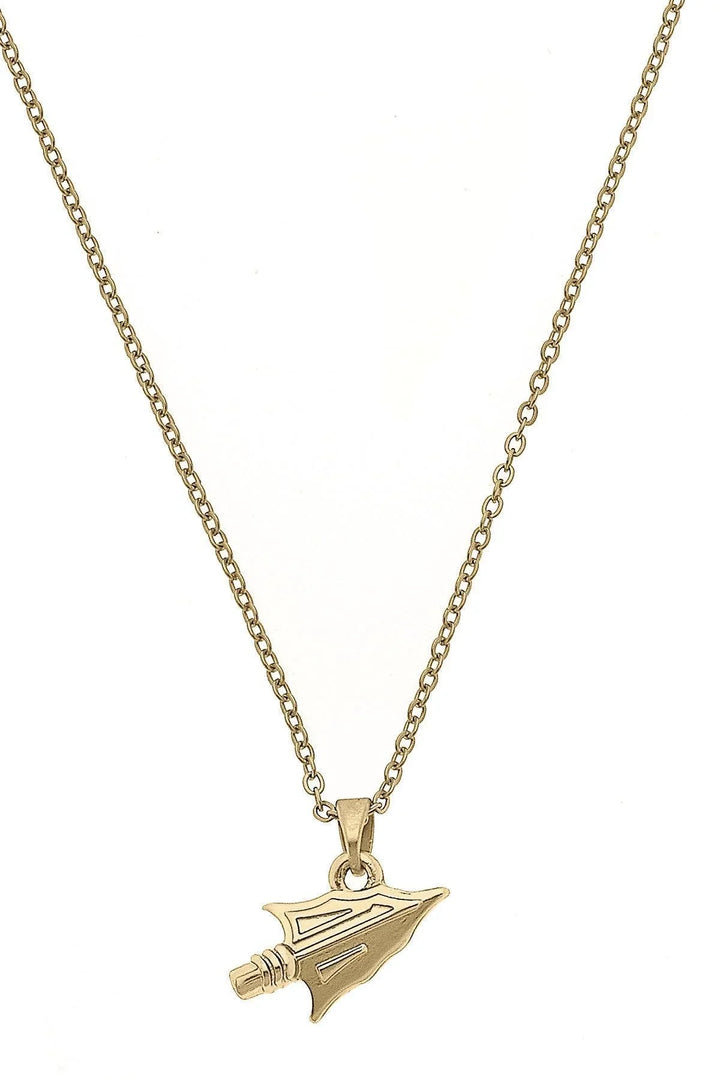 Florida State Seminoles 24K Gold Plated Pendant Necklace