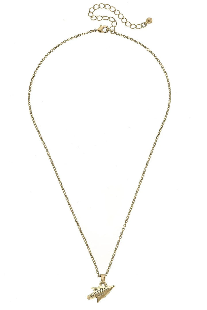 Florida State Seminoles 24K Gold Plated Pendant Necklace