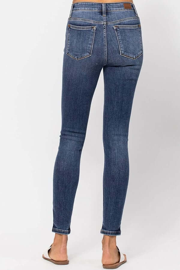 Judy Blue "Jackie" Mid Rise Skinny