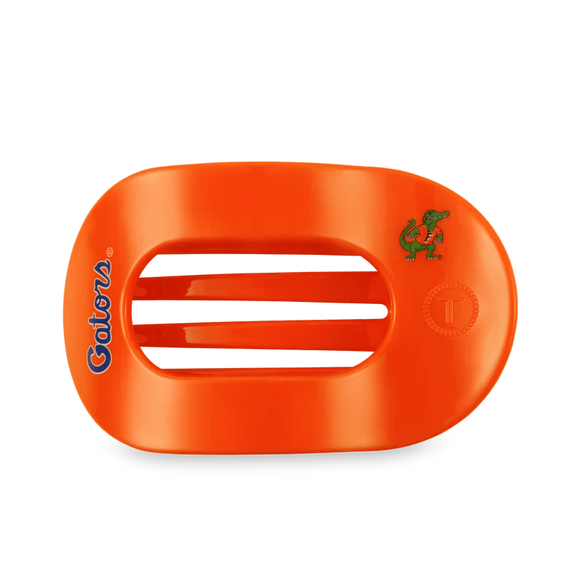Go Gators! Large Flat Round Hair Clip