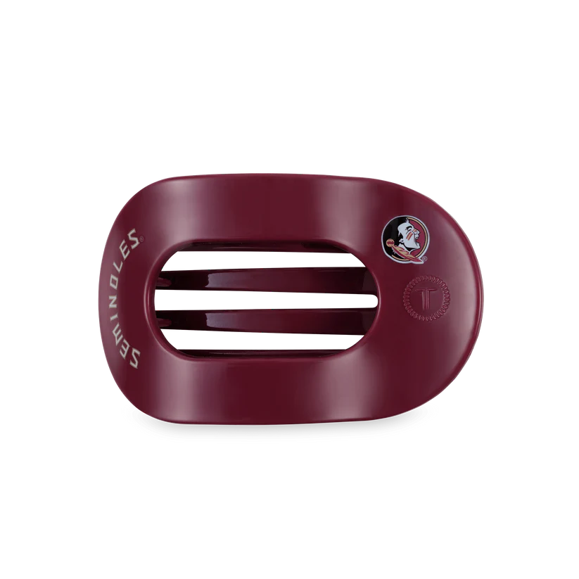 Go Noles! Medium Flat Round Hair Clip
