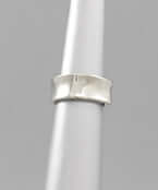 Brass Square Cuff Ring