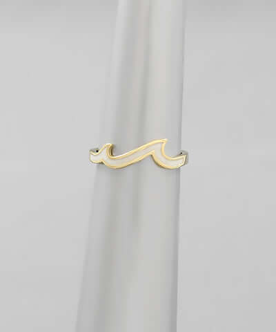 Double Epoxy Wave Ring
