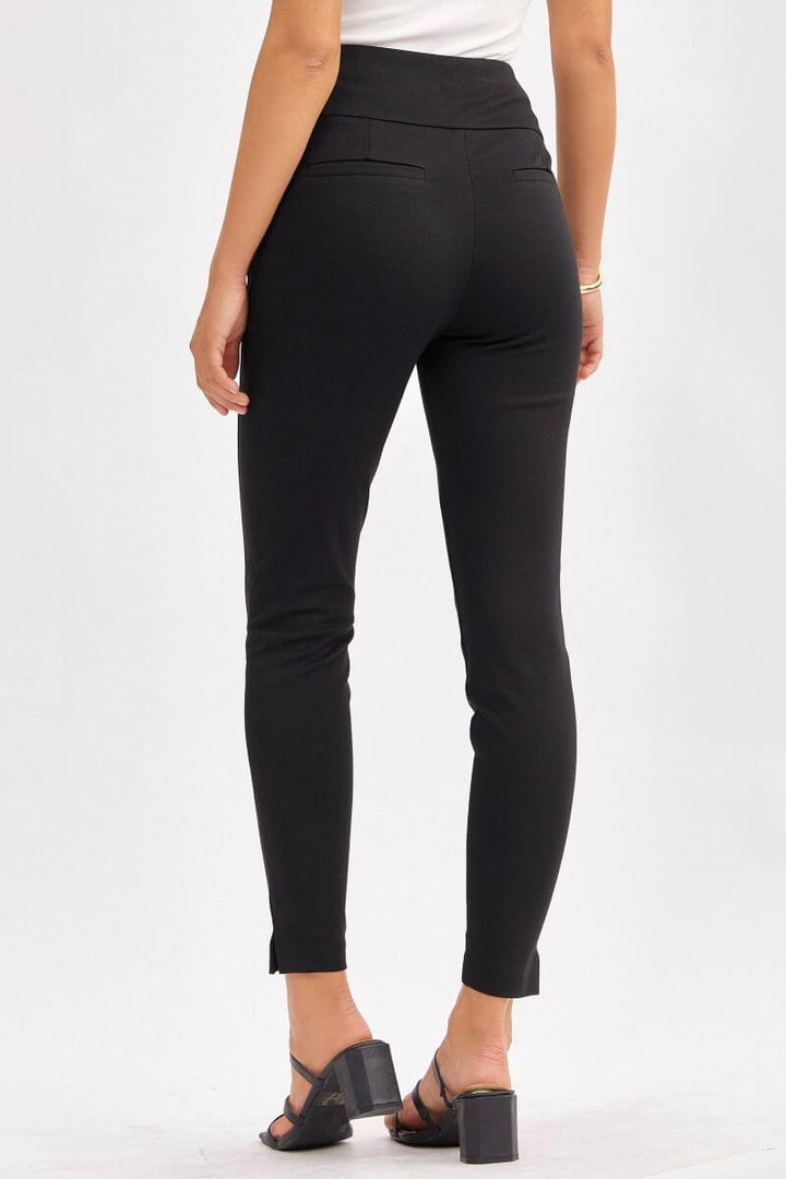 Magic High Waisted Knit Pants Black Skinny