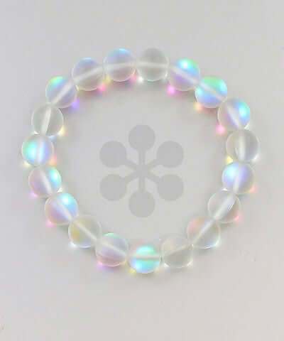 Mermaid Sea Glass Bracelet  White