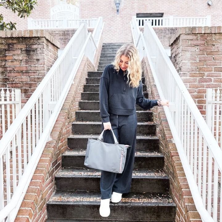 Nina Nylon Organizer Tote Bag