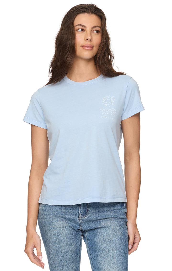 SOAK IN THE SUN SS GRAPHIC TEE