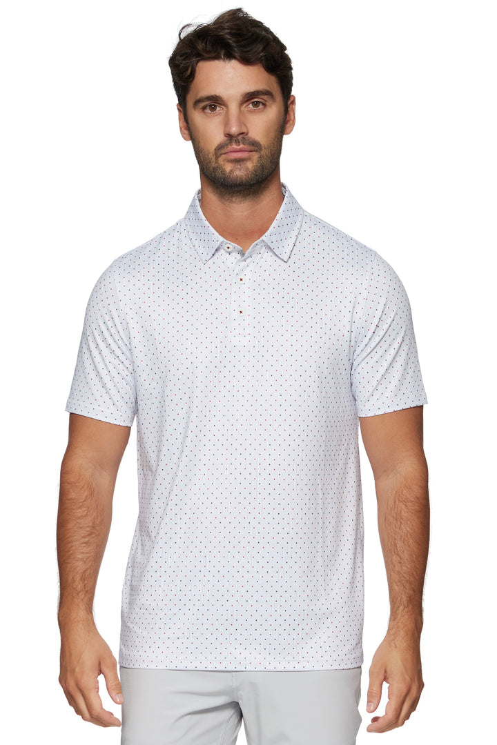 Montrose Star and Dot Performance Polo