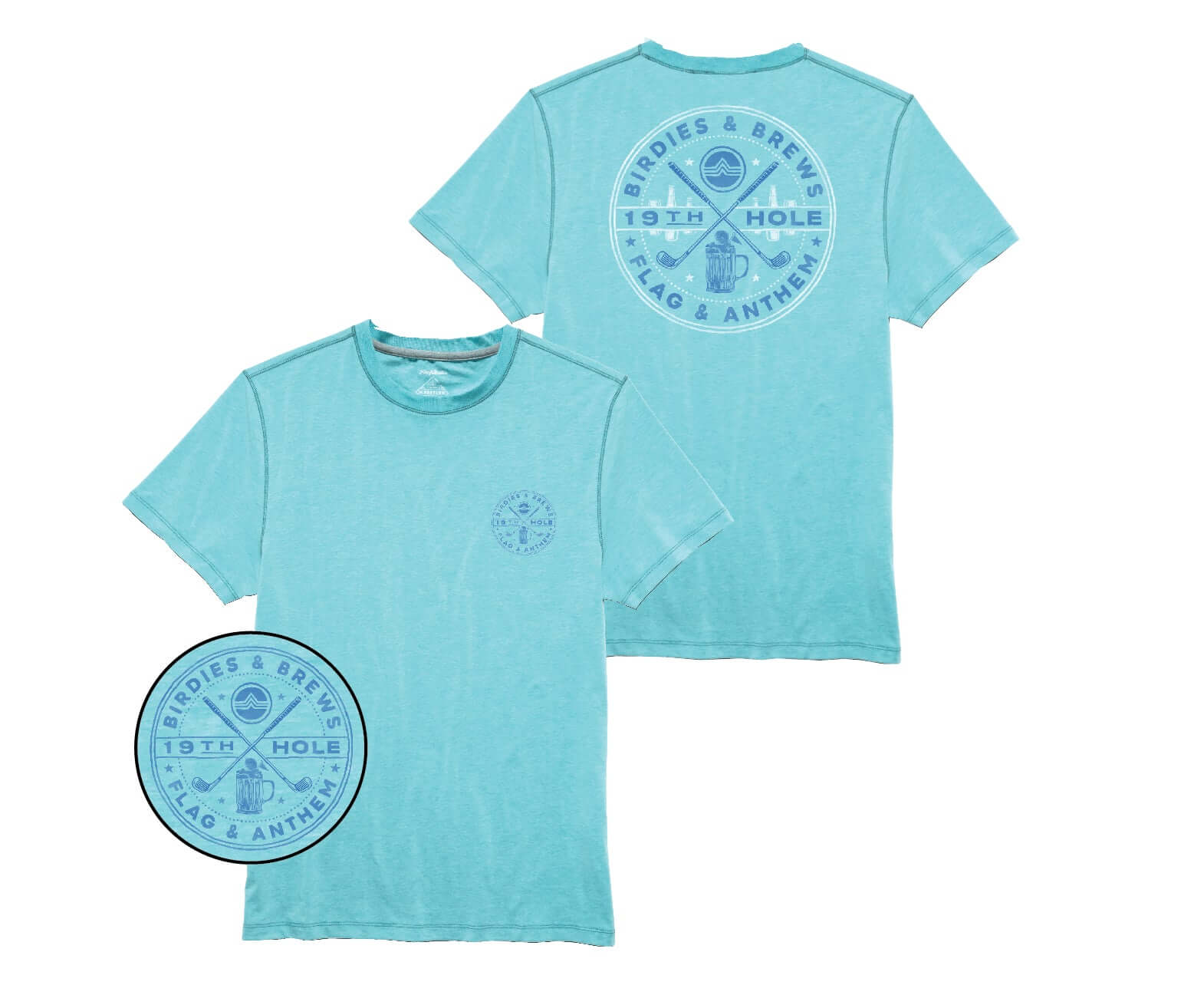 BIRDIES AND BREWS SS PERFORMANCE TEE