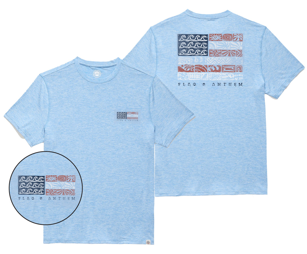 Americana Coastal Performance Tee