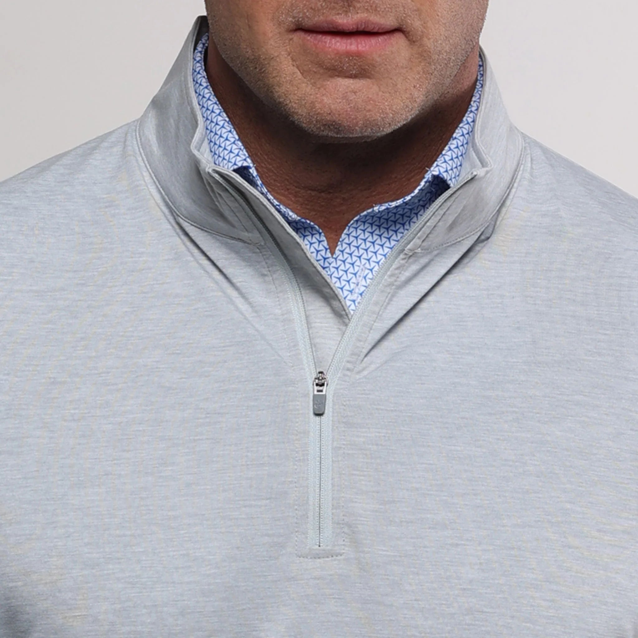 light grey longsleeve pullover